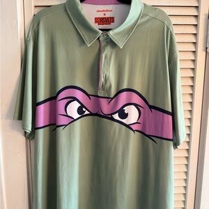 RSVLTS Ninja Turtle Breakfast Balls Polo - 3x